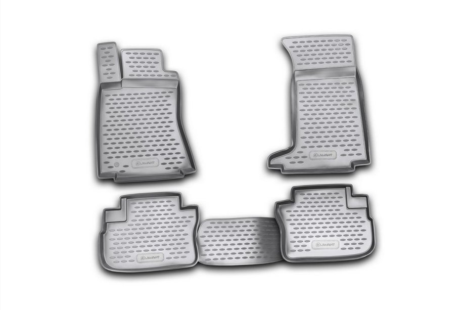 Cadillac CTS 2013–2019 Gumijasti tepihi za notranjost (4 kosi, Novline) 4WD Image