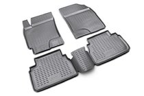 Chevrolet Epica 2006–2014 Gumijasti tepihi za kabino (4 kosi, Novline) fotografija 1