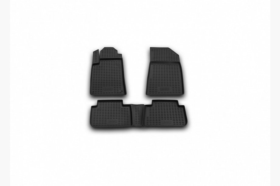 Citroen C-5 2001–2008 Gumijasti tepihi za kabino (4 kosi, Novline) Image
