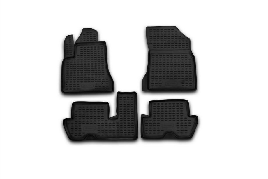 Citroen C-4 Picasso 2006–2013 Gumijasti tepihi za notranjost (4 kosi, Novline) Varianta 2 Fotografija 1