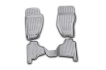 Dodge Nitro 2006–2011 Gumijasti tepihi za kabino (4 kosi, Novline) fotografija 1