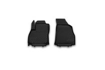 Fiat Fiorino/Qubo 2008–2024 Gumijasti tepihi za notranjost (2 kosa, Novline) fotografija 1