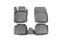 Ford Mondeo 2008–2014 Gumijasti tepihi za notranjost (4 kosi, Novline) Varianta 2 fotografija 1