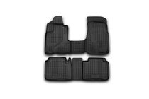 Honda CRV 2001–2006 Gumijasti tepihi za kabino (4 kosi, Novline) fotografija 1