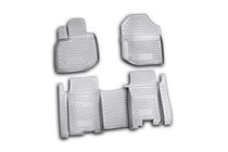 Honda FIT/Jazz 2009–2013 Gumijasti tepihi za kabino (4 kosi, Novline) fotografija 1