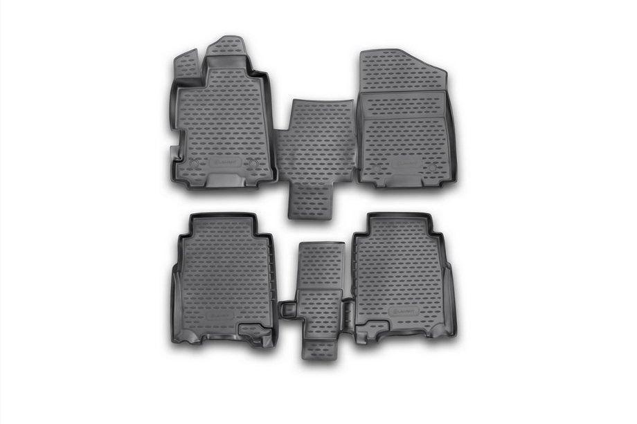 Honda FR-V 2004–2009 Gumijasti tepihi za kabino (4 kosi, Novline) Image