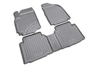 Hyundai Matrix 2001–2010 Gumijasti tepihi za kabino (4 kosi, Novline) fotografija 1