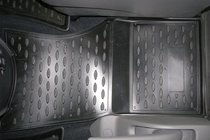 Hyundai H300, H1, Starex 2008–2020 Gumijasti tepihi za notranjost (4 kosi, Novline) New fotografija 1