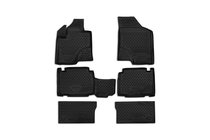 Hyundai IX55 2007–2012 Gumijasti tepihi za potniški prostor (6 kos, Novline) fotografija 1