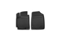 Hyundai Accent 2011–2017 Gumijasti tepihi za notranjost (2 kosa, Novline) fotografija 1