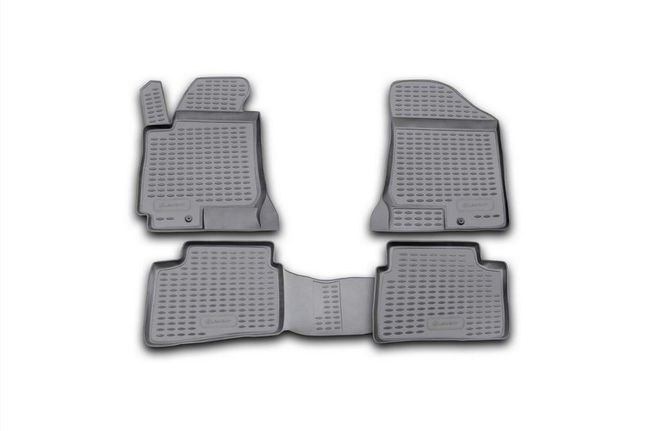 Kia Ceed 2007–2012 Gumijasti tepihi za kabino (4 kosi, Novline) Image