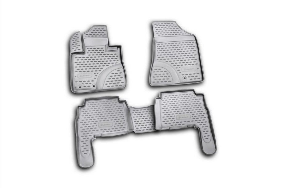 Kia Sorento II XM 2009–2014 (2009-2012) Gumijasti tepihi za notranjost (4 kosi, Novline) Image