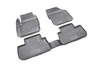 Land Rover Freelander II 2006–2014 Gumijasti tepihi za kabino (4 kosi, Novline) fotografija 1