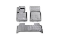 Range Rover III L322 2002–2012 Gumijasti tepihi za kabino (3 kosi, Novline) fotografija 1