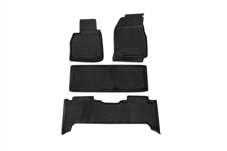 Lexus LX470 1998–2007 Gumijasti tepihi za kabino (4 kosi, Novline) Image