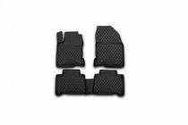 Lexus NX 2014–2021 Gumijasti tepihi za kabino (4 kosi, Novline) fotografija 1