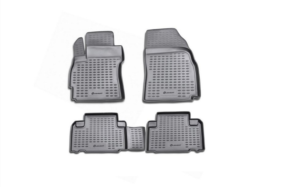 Mazda 5 2010–2018 (2005-2010) Gumijasti tepihi za potniški prostor (4 kosi, Novline) Image