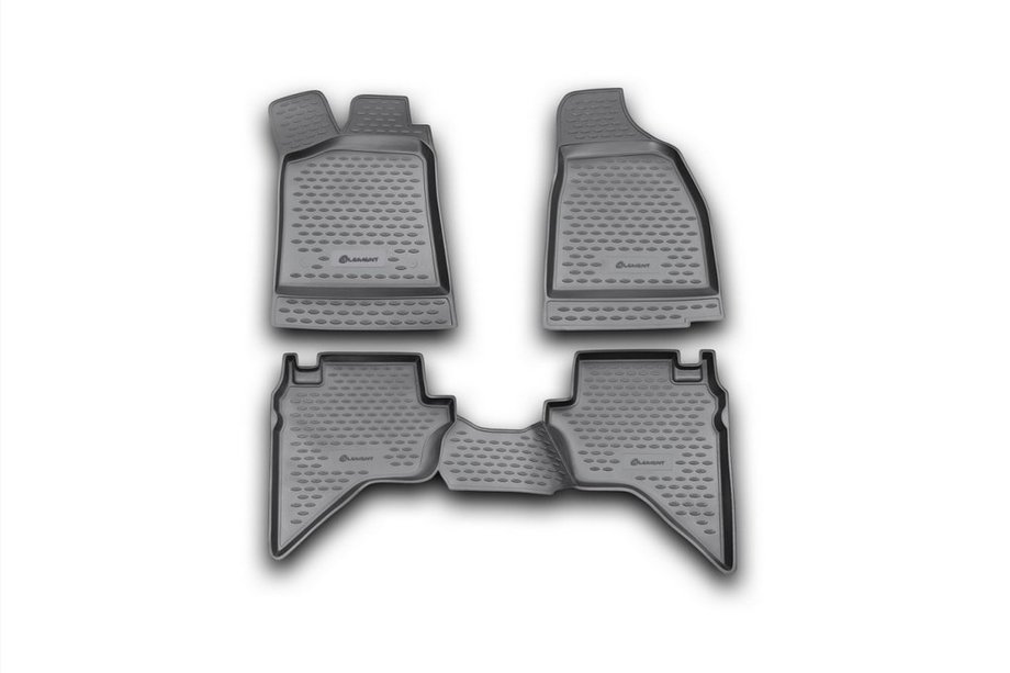 Mazda BT-50 2007–2012 Gumijasti tepihi za kabino (4 kosi, Novline) Image