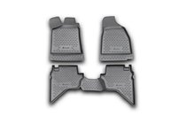 Mazda BT-50 2007–2012 Gumijasti tepihi za kabino (4 kosi, Novline) fotografija 1