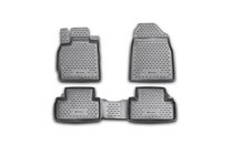 Mazda CX-7 2006–2012 (2010↗) Gumijasti tepihi za notranjost (4 kosi, Novline) fotografija 1