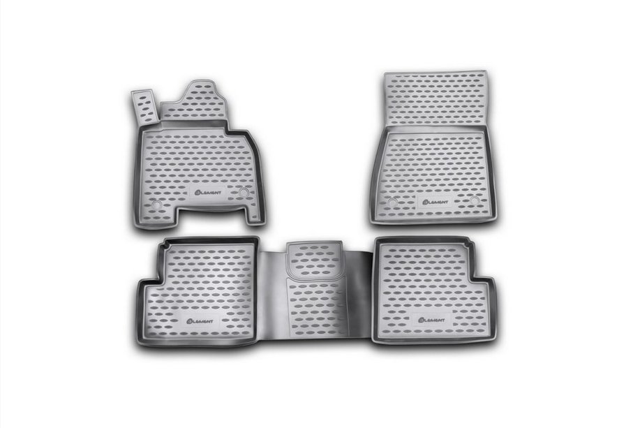 Mercedes G razred W463 1990–2018 Gumijasti tepihi za kabino (4 kosi, Novline) Image
