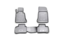 Mercedes GLK class X204 2008–2015 Gumijasti tepihi za kabino (4 kosi, Novline) fotografija 1