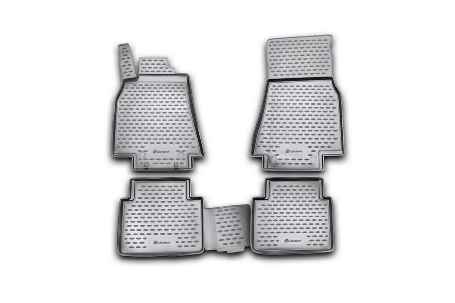 Mercedes B-class W245 2005–2011 Gumijasti tepihi za kabino (4 kosi, Novline) Image