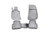 Mercedes razred C W204 2007–2015 Gumijasti tepihi za kabino (4 kosi, Novline) fotografija 1