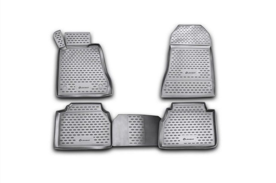 Mercedes E-class W210 1995–2002 Gumijasti tepihi za kabino (4 kosi, Novline) Image
