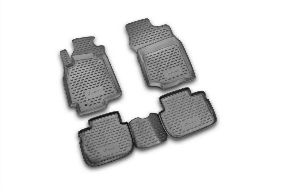 Mitsubishi Lancer 9 2004–2008 Gumijasti tepihi za notranjost (4 kosi, Novline) Classic Image