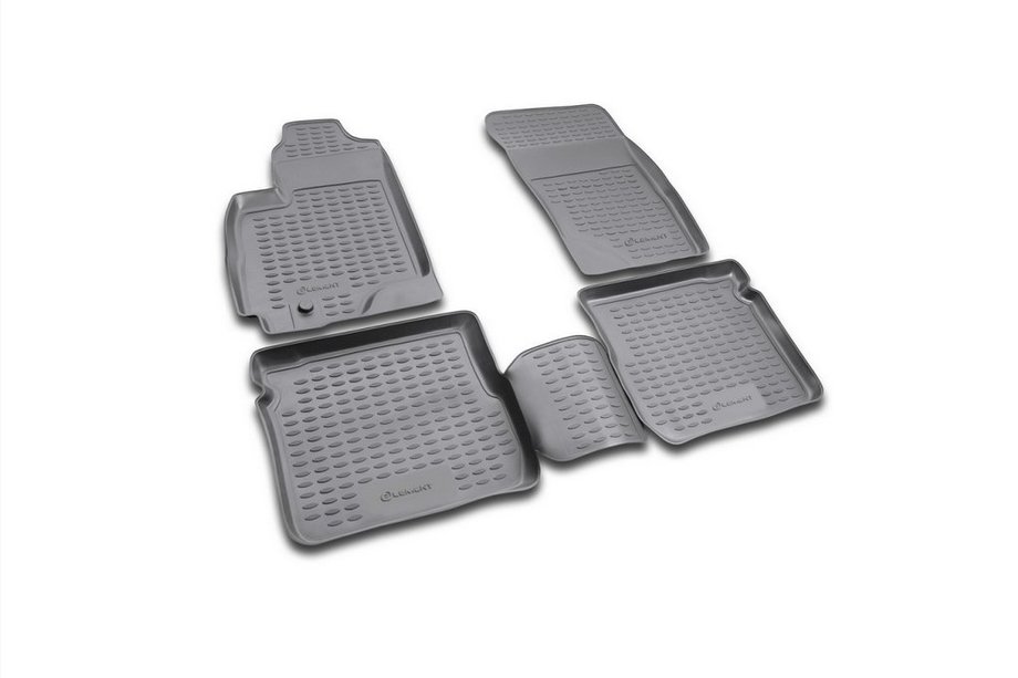 Mitsubishi Outlander 2001–2006 Gumijasti tepihi za kabino (4 kosi, Novline) Image