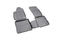 Mitsubishi Outlander 2001–2006 Gumijasti tepihi za kabino (4 kosi, Novline) fotografija 1