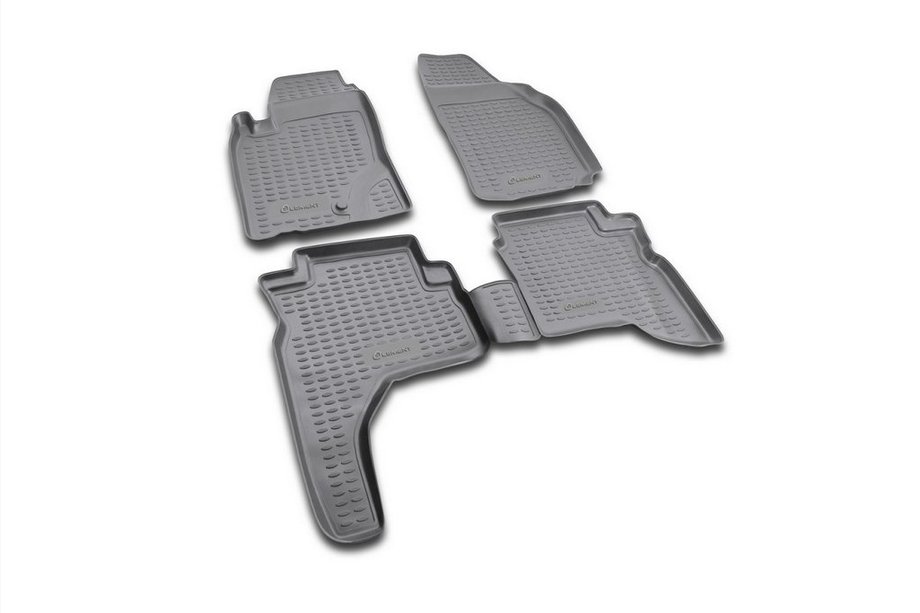 Mitsubishi Pajero Sport 1996–2007 Gumijasti tepihi za kabino (4 kosi, Novline) Image