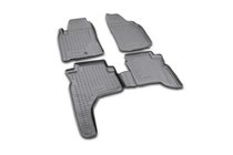 Mitsubishi Pajero Sport 1996–2007 Gumijasti tepihi za kabino (4 kosi, Novline) fotografija 1