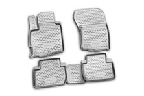 Mitsubishi Outlander 2006–2012 (2010↗) Gumijasti tepihi za notranjost (4 kosi, Novline) XL fotografija 1