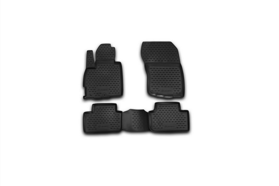 Mitsubishi ASX 2010–2023 Gumijasti tepihi za kabino (4 kosi, Novline) Image