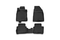 Nissan Tiida 2011–2014 Gumijasti tepihi za notranjost (4 kosi, Novline) Različica 1 fotografija 1