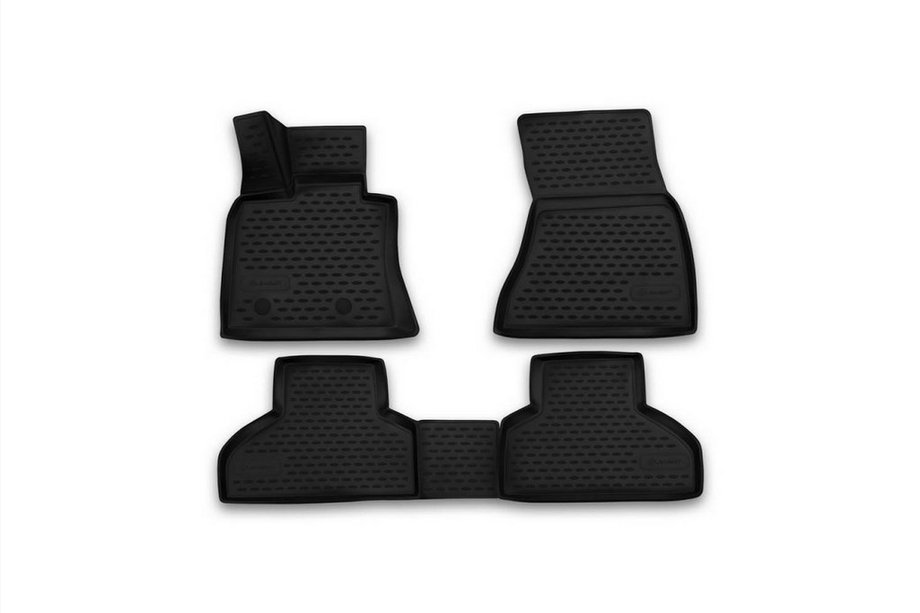 BMW X5 F15 2013–2018 3D gumijasti tepihi za notranjost (4 kosi, Novline) Image