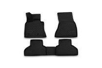 BMW X5 F15 2013–2018 3D gumijasti tepihi za notranjost (4 kosi, Novline) fotografija 1