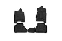 Chevrolet Tahoe 2014–2019 (2015↗) 3D gumijasti tepihi za potniško kabino (4 kosi, Novline) fotografija 1
