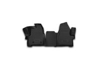 Ford Transit 2014– 3D gumijasti tepihi za kabino (2 kos, Novline) 1+2 seats (Različica 1) fotografija 1