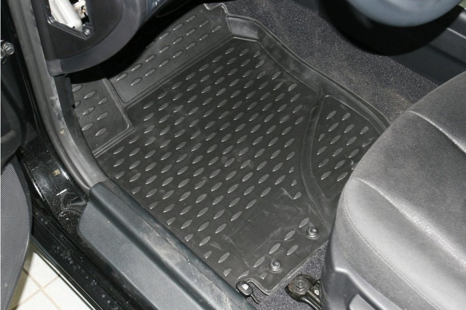 Hyundai Elantra (HD) 2006–2011 3D gumijasti tepihi za notranjost (4 kosi, Novline) Image