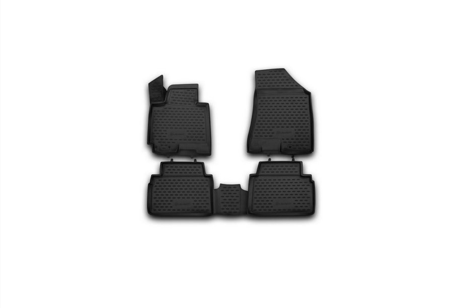 Kia Sportage 2010–2015 3D gumijasti tepihi za notranjost (4 kosi, Novline) Image