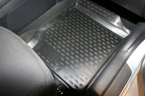 Kia Cerato 2 2010–2013 3D gumijasti tepihi za notranjost (4 kosi, Novline) Koup fotografija 1