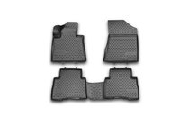 Kia Sorento II XM 2009–2014 3D gumijasti tepihi za notranjost (4 kosi, Novline) fotografija 1