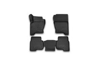 Land Rover Discovery IV 2009–2017 3D gumijasti tepihi za notranjost (4 kosi, Novline) fotografija 1