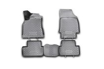 Renault Fluence 2009–2016 3D gumijasti tepihi za notranjost (4 kosi, Novline) fotografija 1