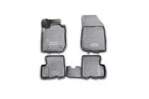 Renault Duster 2008–2017 (2011-2015) 3D gumijasti tepihi za kabino (4 kosi, Novline) 2WD fotografija 1