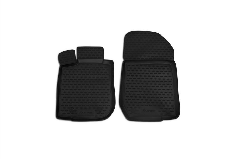 Renault Logan I 2005–2008 Gumijaste preproge za notranjost (sprednje) (2 kosa, Novline) Image