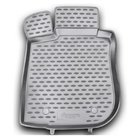 Renault Logan I 2005–2008 Gumijasta preproga za notranjost (spredaj levo) (Novline) fotografija 1